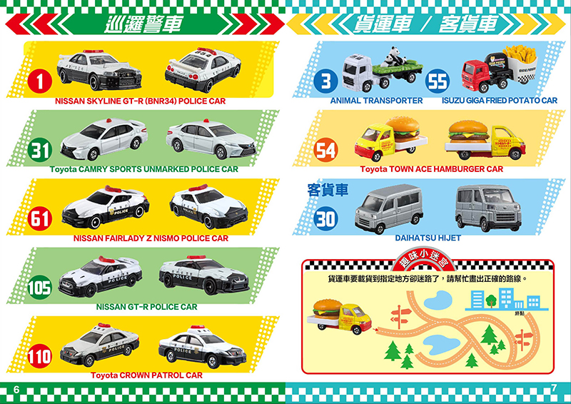 多美小汽車 車車超圖鑑